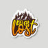 Let's get lost Sticker