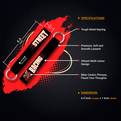 Street Racing Keytag