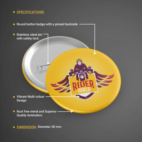 Rider Girls Badge
