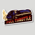 Full Throttle Sticker