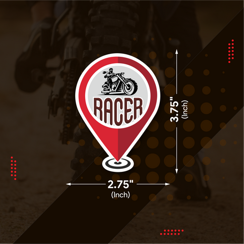 Racer Sticker