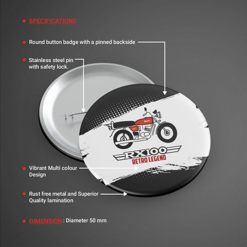 RX 100 Badge