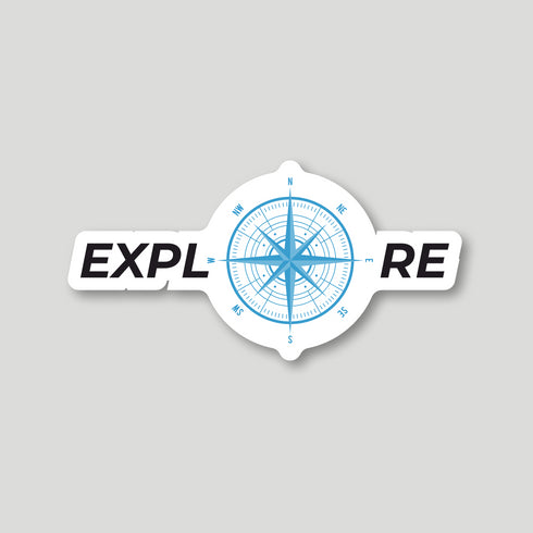 Explore Sticker