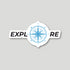 Explore Sticker