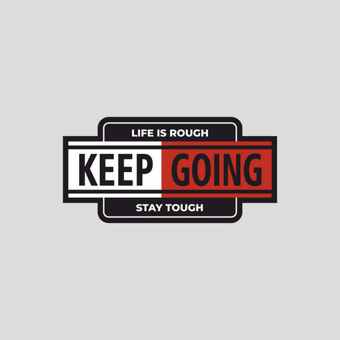 Keep going Sticker