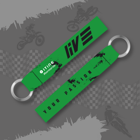 Live Your Passion Keytag