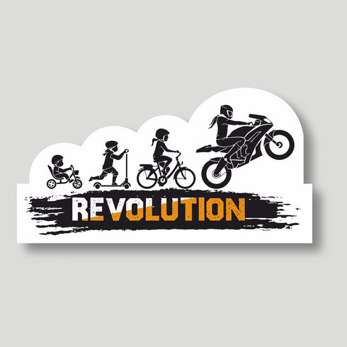 Revolution Sticker