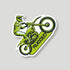 Rugged Bike Sticker