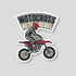 Motocross Rebel Sticker