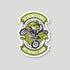 Retrocross Sticker