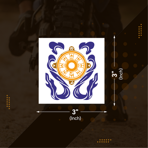 Chakra Design Sticker