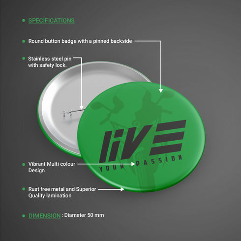 Live Your Passion Badge