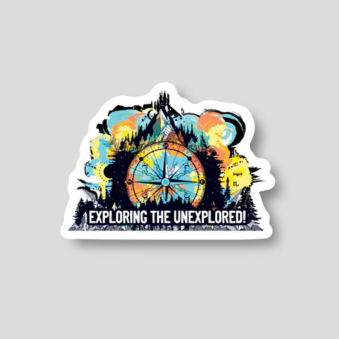 Exploring the unexplored Sticker