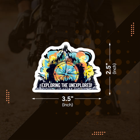 Exploring the unexplored Sticker