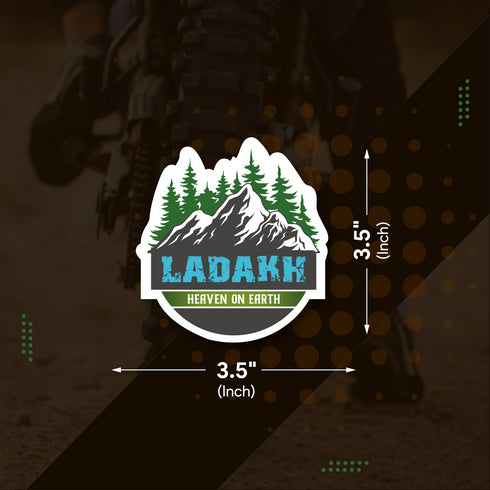 Ladakh - Heaven on earth Sticker