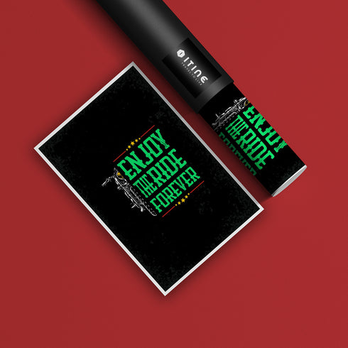 It's time to ride Poster