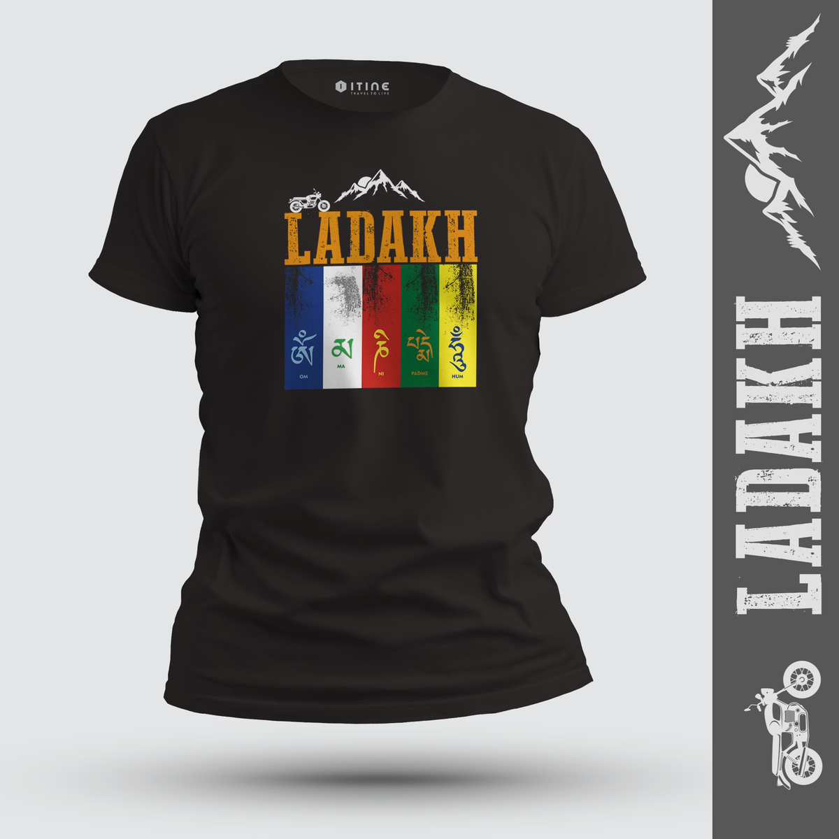 Ladakh on my Mind T-Shirt – KadakMerch