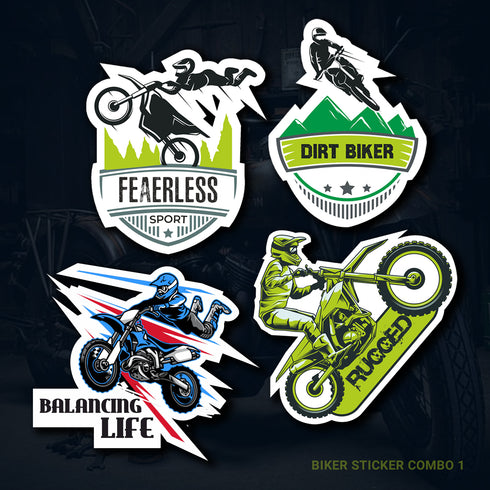 STICKER COMBO BIKER - 1
