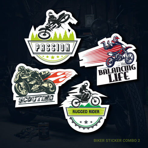 STICKER COMBO BIKER - 2