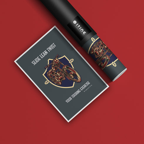 Slide Lean Twist Poster