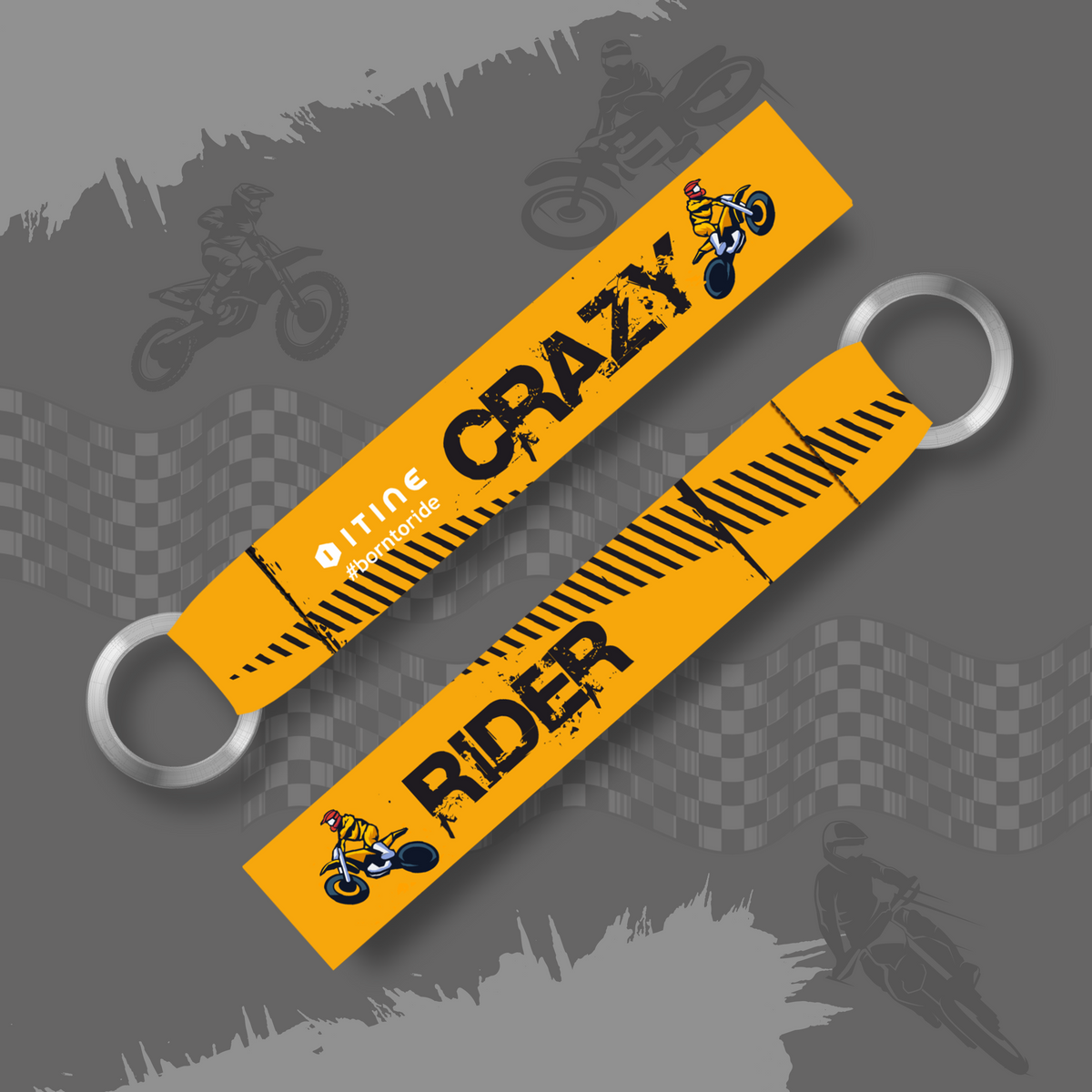 Crazy Rider Keytag – myitine