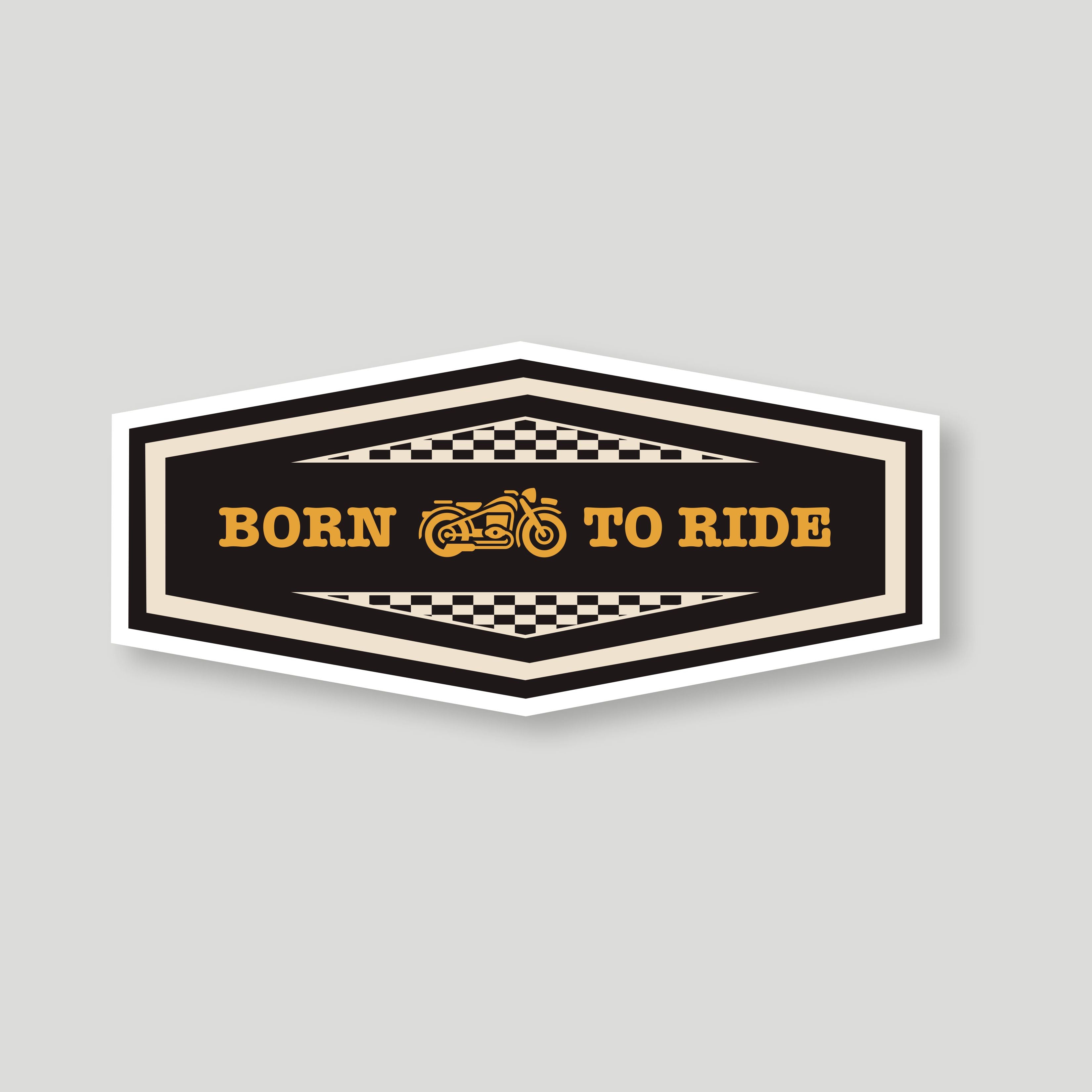 Born To Ride, Human Skull In Winged Helmet. Design Element For Label, Emblem,  Sign Vector Illustration. Royalty Free SVG, Cliparts, Vectors, and Stock  Illustration. Image 94988751.