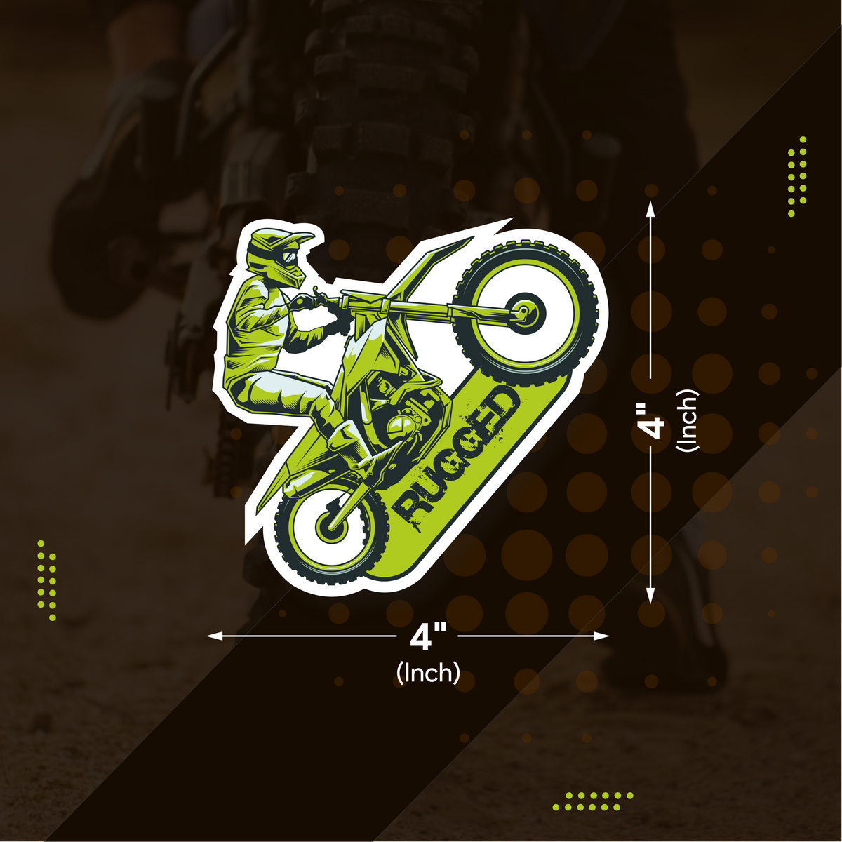 Rugged Bike Sticker – myitine